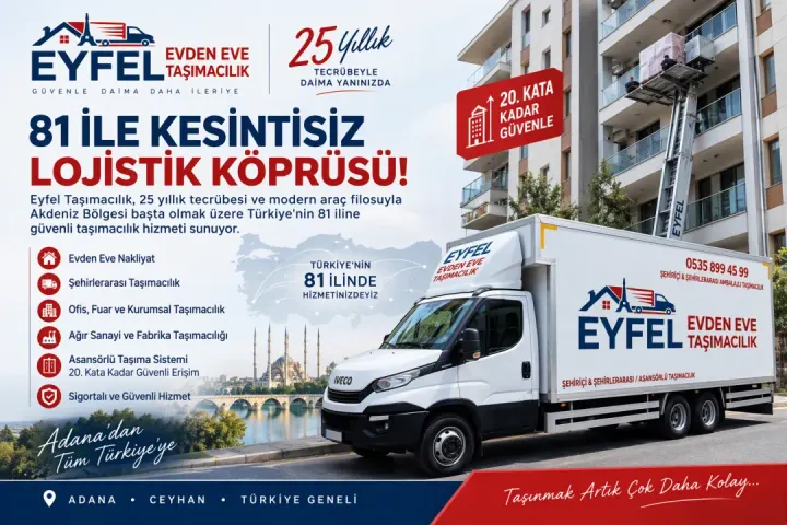 Çeyrek Asırlık Güven! Eyfel Taşımacılık Son Teknoloji Asansör Sistemleriyle Taşımacılıkta Ezber Bozuyor