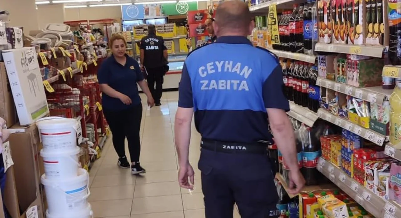 Ceyhan Belediyesi’nden Zincir Marketlerde Gıda Güvenliği Denetimi