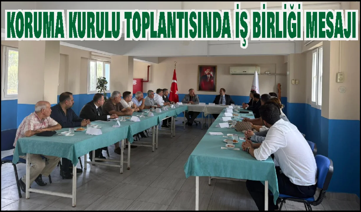 Koruma Kurulu Toplantısı İlçede Güvenlik Çalışmalarına Yön Verecek