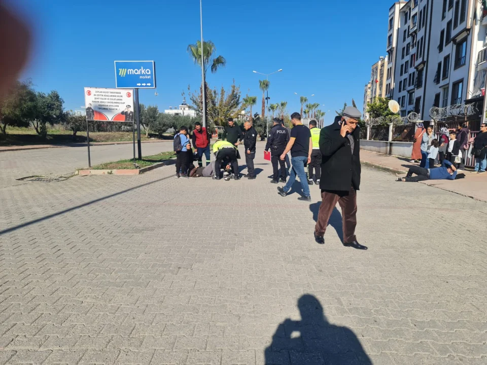 216. Sokak’ta Motosikletler Çarpıştı: Yaralılar Hastaneye Sevk Edildi