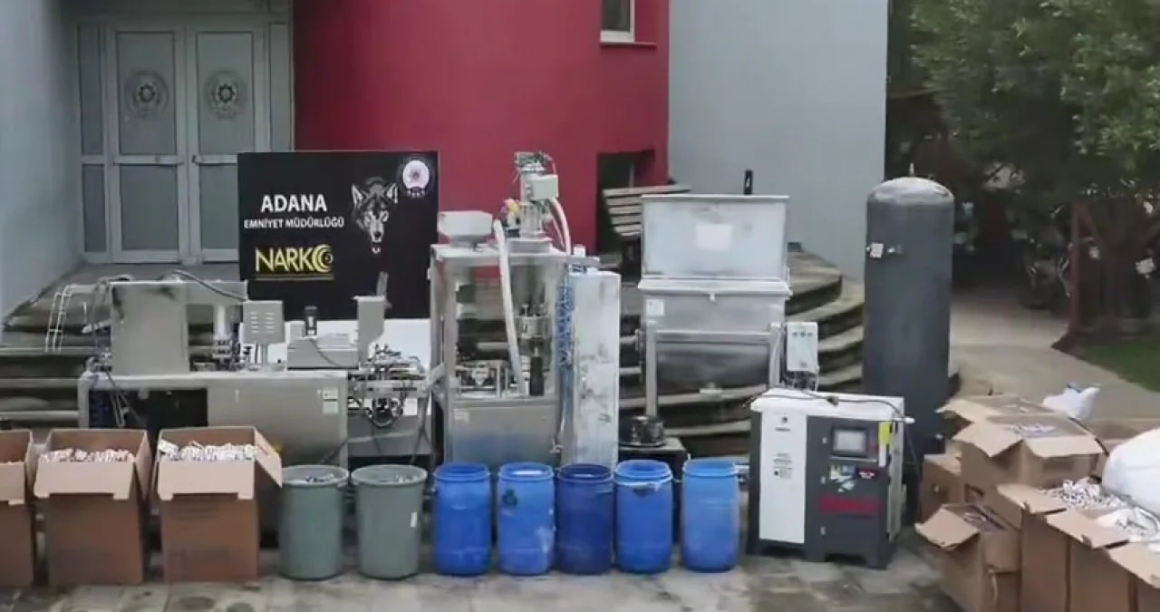 Adana Narkotik'ten Nokta Operasyon: Kaçak İmalathanede Milyonluk Vurgun Önledi