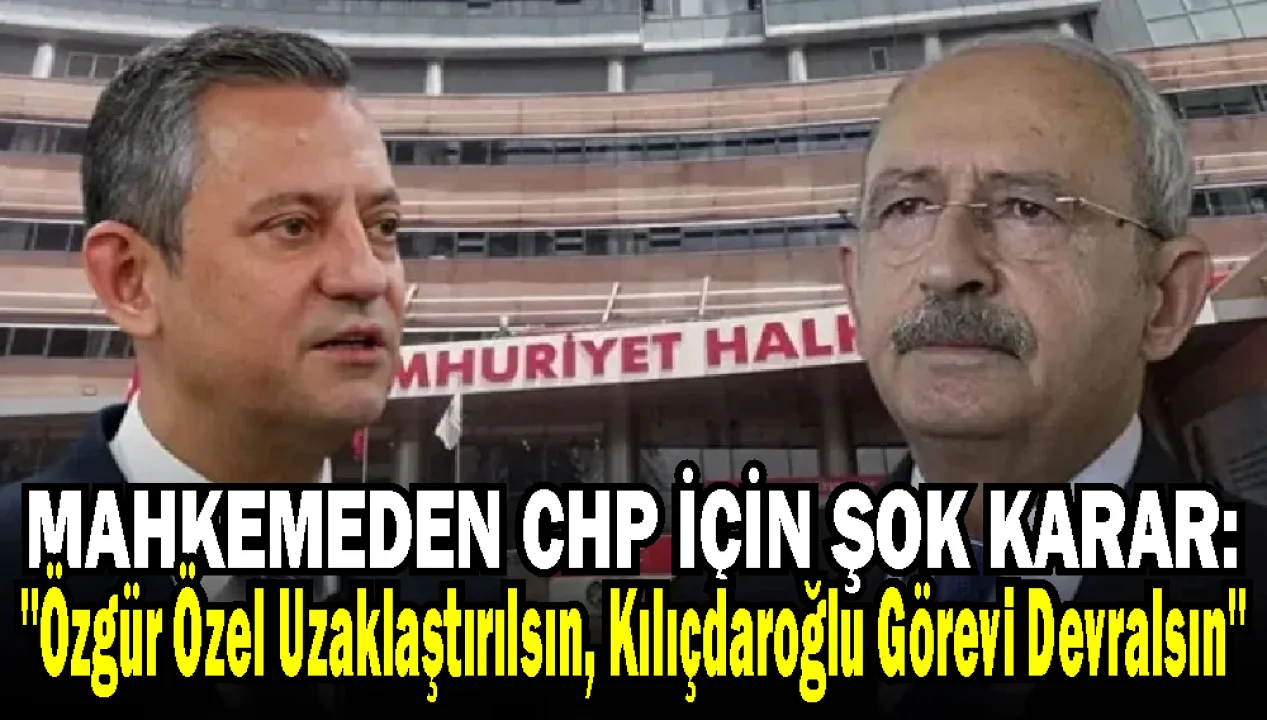 SON DAKİKA! BAM’dan Tarihi Bildiri: CHP 38. Olağan Kurultayı